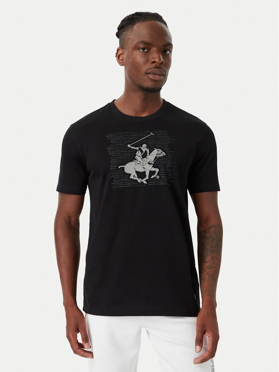 Beverly Hills Polo Club Tricou M1623-HR Negru Regular Fit