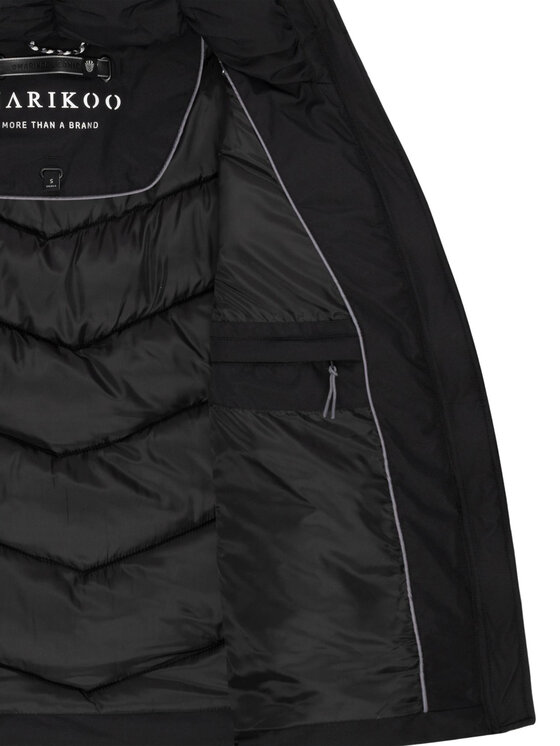 Marikoo Marikoo Kurtka zimowa Sahnemausii Czarny Regular Fit