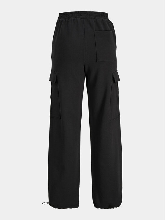 JJXX JJXX Medžiaginės kelnės Sofia 12245779 Juoda Relaxed Fit
