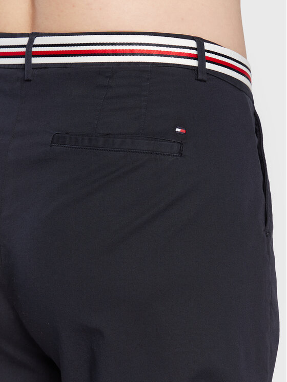 Pantaloncini di tessuto Tencel WW0WW30870 Blu