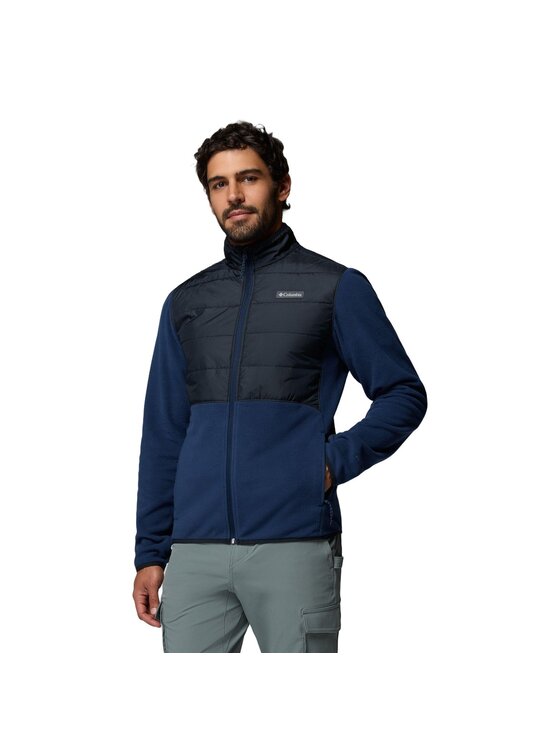 Columbia Columbia Polar Basin Butte™ Full Zip Fleece II Granatowy Regular Fit