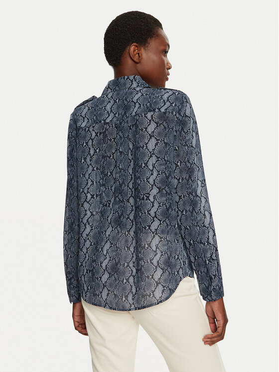 MICHAEL Michael Kors MICHAEL Michael Kors Camicia MF440OWF4N Blu Regular Fit