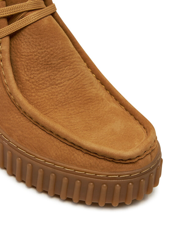 Clarks Clarks Trzewiki Torhill Moss 26179359 Brązowy