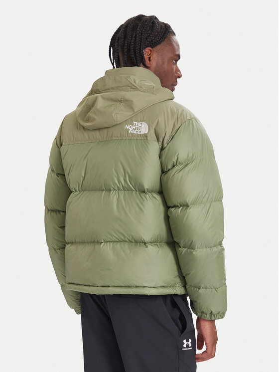 The North Face The North Face Geacă din puf 1996 Retro Nuptse NF0A3C8D Verde Loose Fit