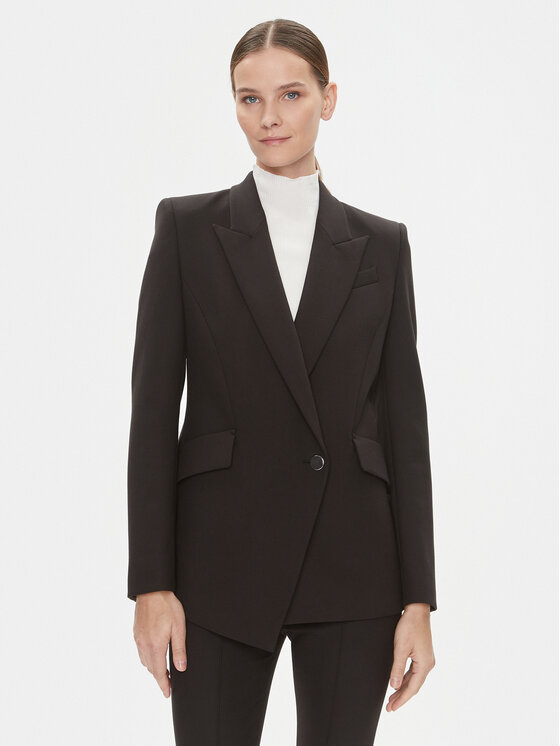 Boss Giacca da abito Jarinah 50499988 Nero Regular Fit, taglia : 36