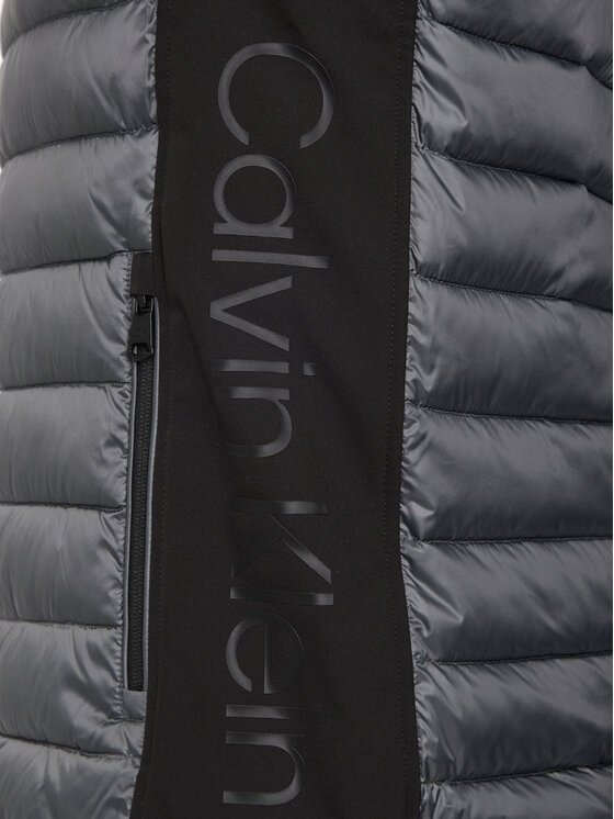 Calvin Klein Calvin Klein Mellény Recycled Side Logo K10K108292 Szürke Regular Fit