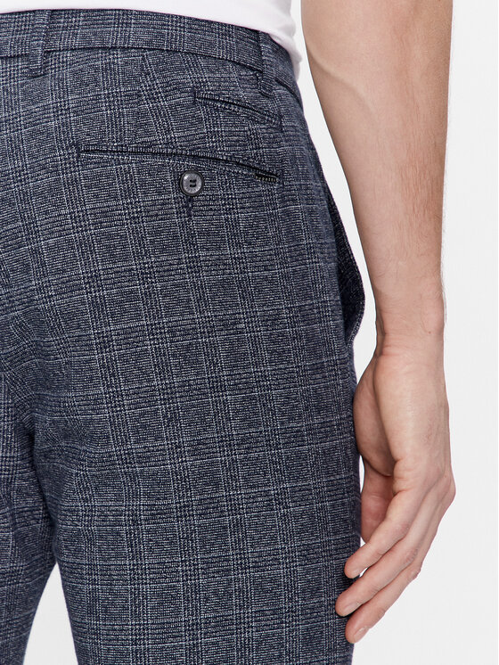 Bugatti Bugatti Pantaloni chino 4930 26116 Blu Modern Fit