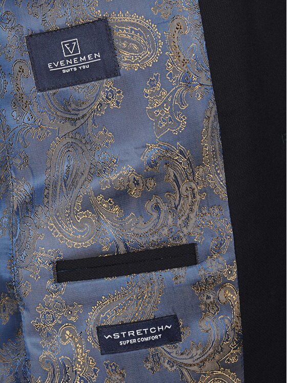 Evenemen Evenemen Marynarka Patron Granatowy Slim Fit