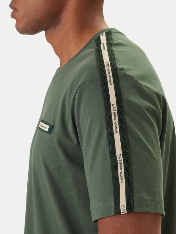 EA7 Emporio Armani EA7 Emporio Armani Футболка 7M001476 AF10375 Зелений Regular Fit