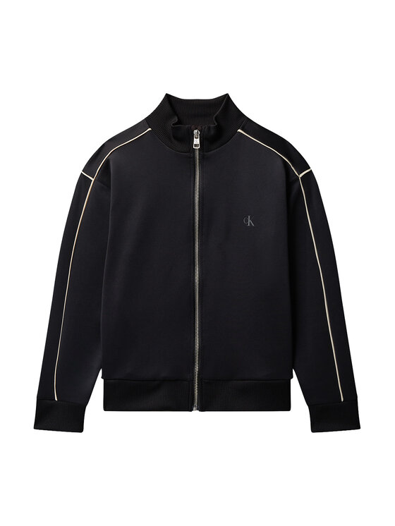 Calvin Klein Jeans Calvin Klein Jeans Felpa Piping IB0IB02631 Nero Regular Fit