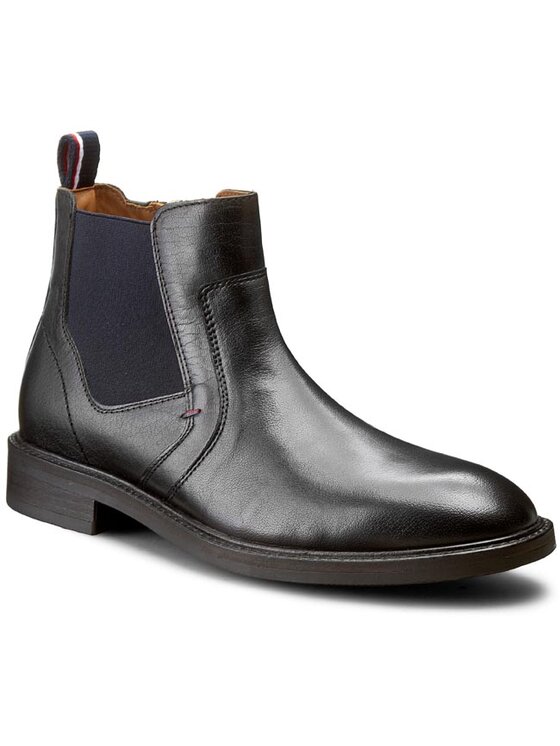 Tommy Hilfiger Schnürschuhe Rounder 2A FM56821733 Schwarz | Modivo.de