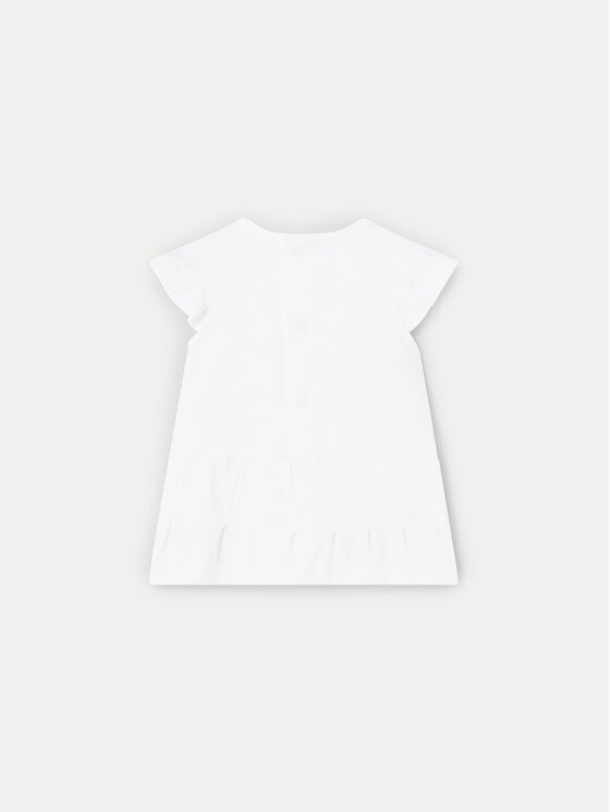 Mayoral Mayoral Повсякденна сукня 1811 Білий Regular Fit