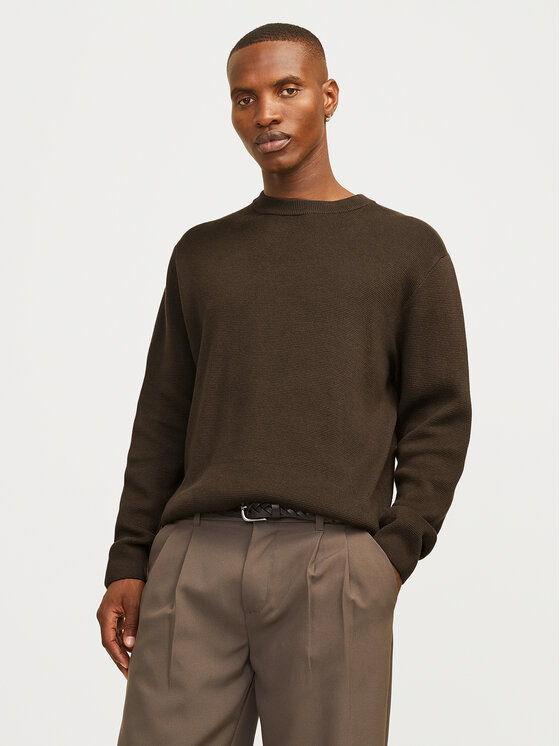 Jack&Jones Jack&Jones Džemper Milano 12259666 Bež Relaxed Fit
