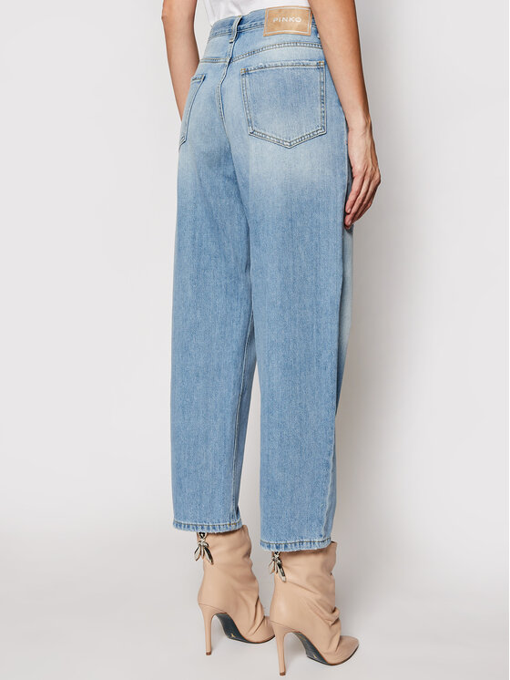 PINKO Pinko Teksad Maddie 21 PDEN 1J10NA Y649 Sinine Mom Fit