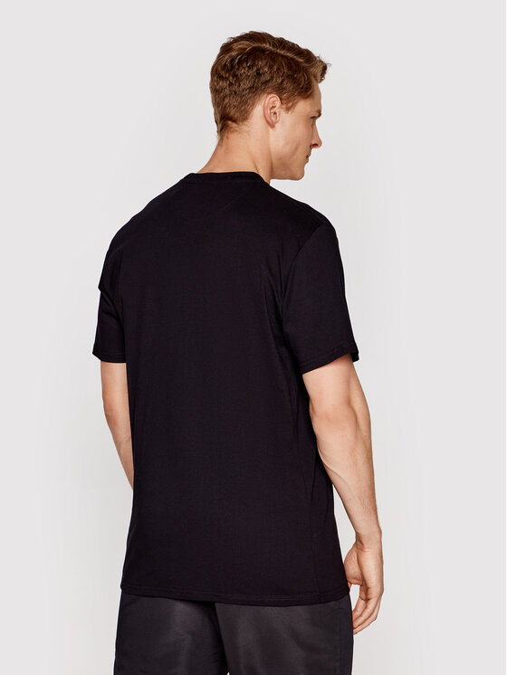 T-shirt KLASYK Resk 1211 Nero Regular Fit