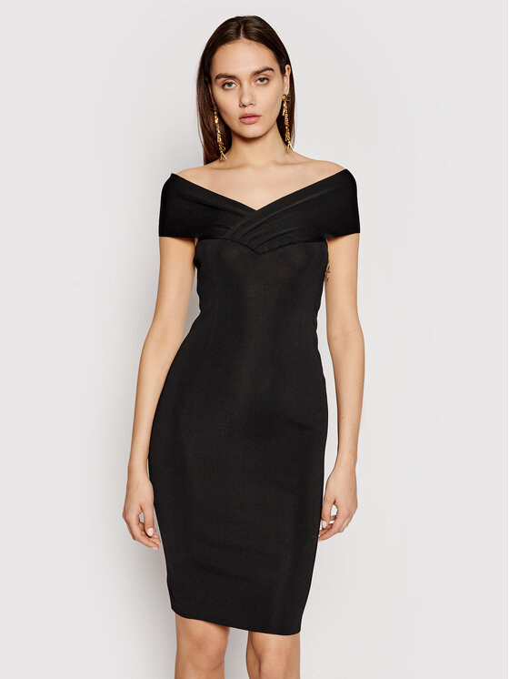 Abito da cocktail AM-06A-11E2-V360 Nero Slim Fit