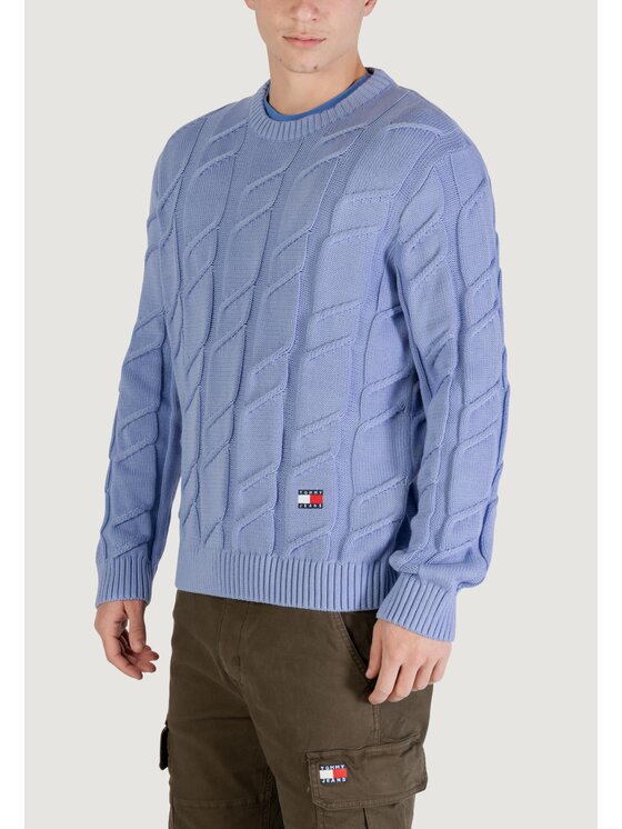 Tommy Jeans Tommy Jeans Maglione DM0DM22355 Viola Casual Fit