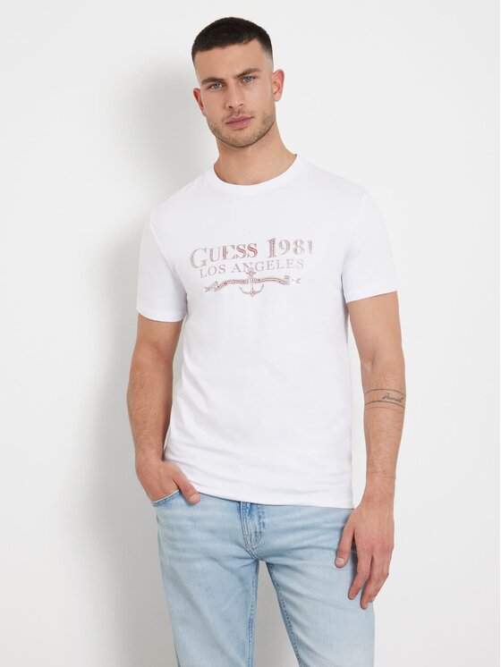 Guess Guess T-shirt 162759 Bianco Classic Fit