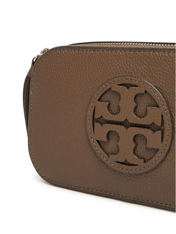 Tory Burch Tory Burch Ročna torba Mini Miller Crossbody 171955 Rjava