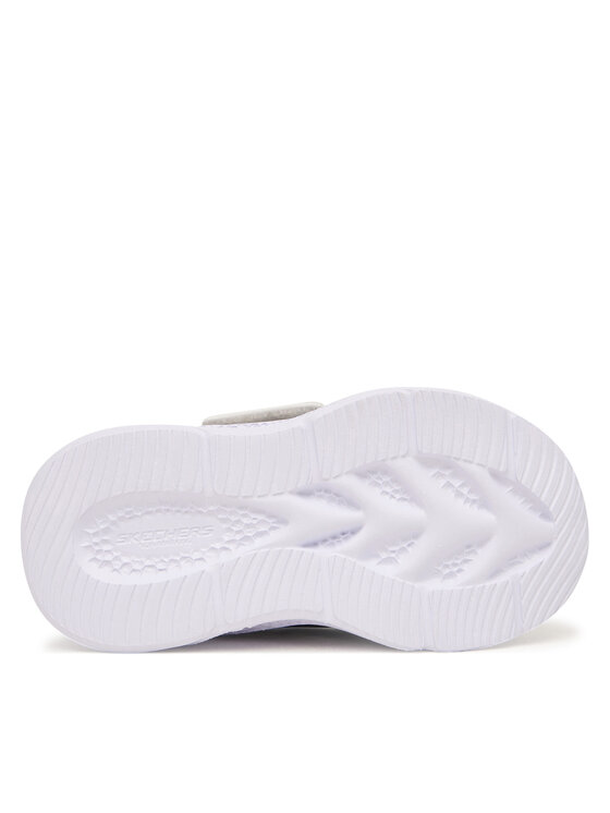 Skechers Skechers Tenisice Meteor-Lights - Glow 401498N/SLBK Srebrna