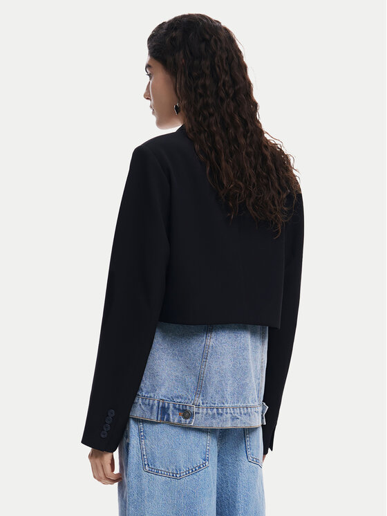 Desigual Desigual Sacou 25SWEW28 Negru Regular Fit