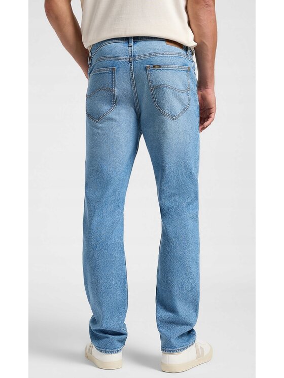 Lee Lee Jeansy West Niebieski Relaxed Fit
