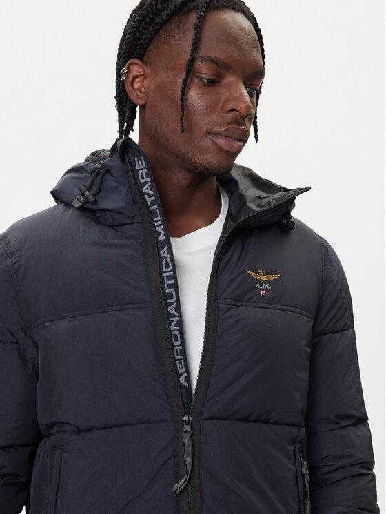 Aeronautica Militare Aeronautica Militare Kurtka zimowa 252AB3025UCT04214 Granatowy Regular Fit