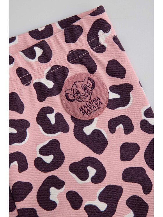 Coccodrillo Coccodrillo Legginsy ZC5122105LGD-007 Różowy