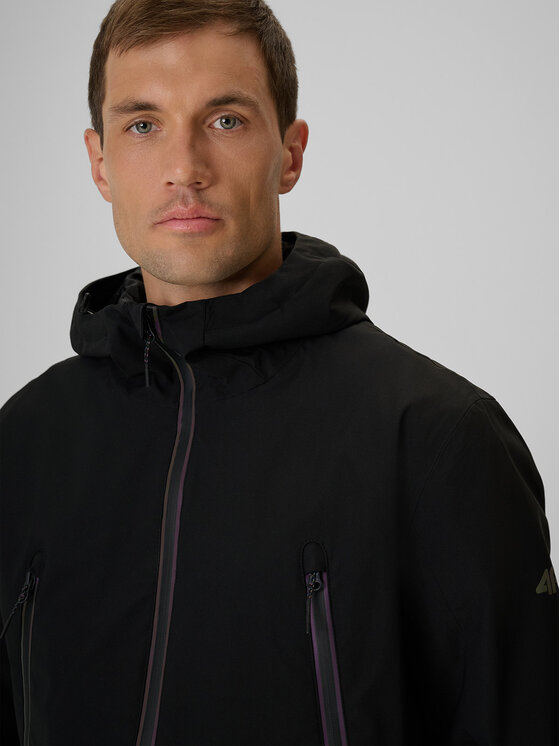 4F 4F Kurtka przejściowa EVERYDAY ACTIVE Czarny Regular Fit