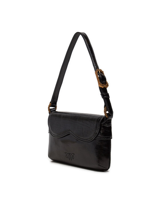 PINKO Pinko Borsetta 520 Shoulder Baby Fl AI 24-25 PLTT 103764 A1EO Nero
