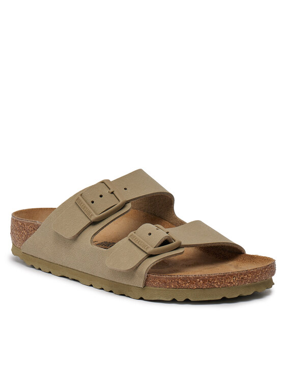 Birkenstock Birkenstock Чехли Arizona Birko-Flor 1027697 Каки