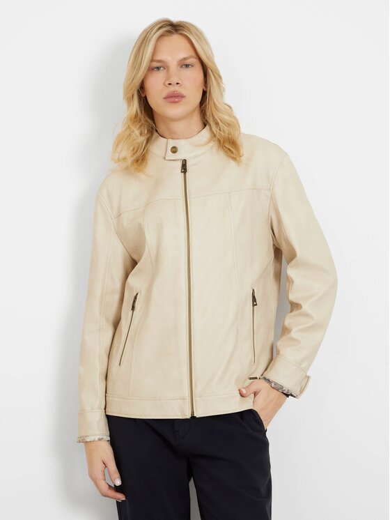 Guess Guess Kurtka przejściowa 160991 Beżowy Classic Fit