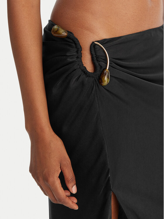 Bardot Bardot Макси пола Dylan 60329SB Черен Regular Fit