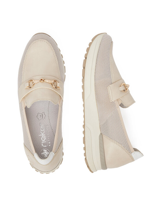 Rieker Rieker Halbschuhe N7455-60 Écru