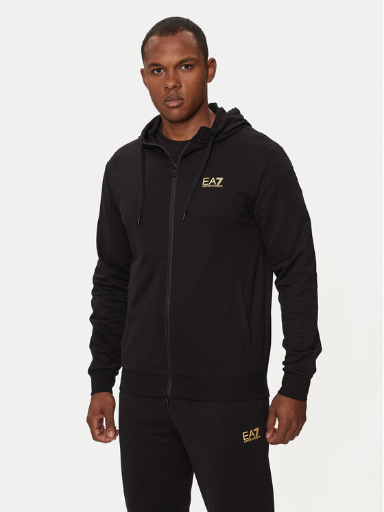 EA7 Emporio Armani EA7 Emporio Armani Спортивний костюм 8NPV63 PJVRZ 0208 Чорний Regular Fit