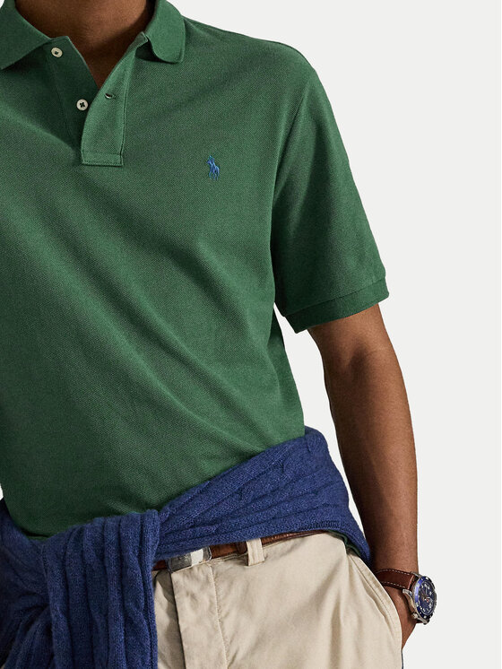 Polo Ralph Lauren Polo Ralph Lauren Pólóing 710534735461 Zöld Regular Fit