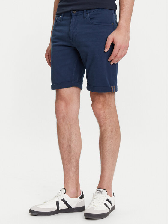 Jack & Jones Jack & Jones Pantaloni scurți de blugi Rick 12274985 Bleumarin Regular Fit