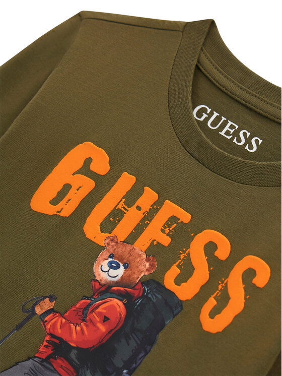Guess Guess Блуза N6BI04 K5854 Зелен Regular Fit