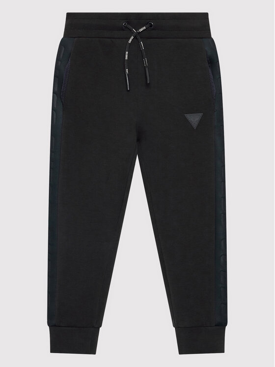 Guess Guess Jogginghose J2YQ24 FL03S Schwarz Regular Fit