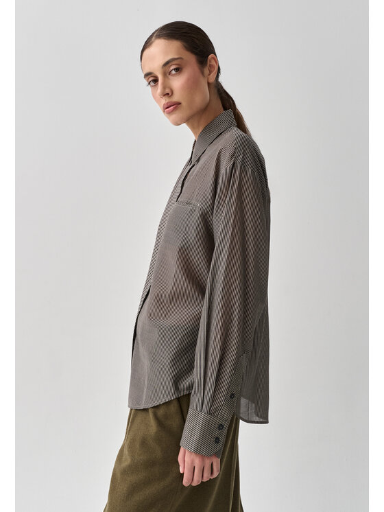 TATUUM TATUUM Koszula LIDIA Szary Loose Fit