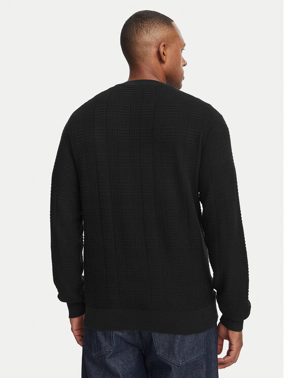 HUGO HUGO Svetr Simoh 50566762 Černá Regular Fit