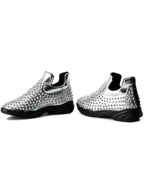PINKO PINKO Sneakers Gem 6 Al 17-18 BLKS1 1H20BB Y3QP Argento