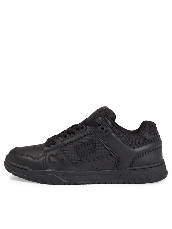 Tommy Jeans Tommy Jeans Tenisice Tjm Leather Skater Tongue EM0EM01260 Crna