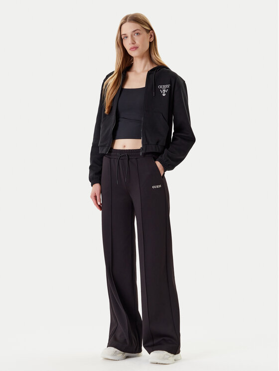 Guess Guess Melegítő alsó V5YB03 KCX22 Fekete Regular Fit