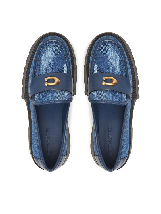 Coach Coach Loafers Leah CAR48 Albastru