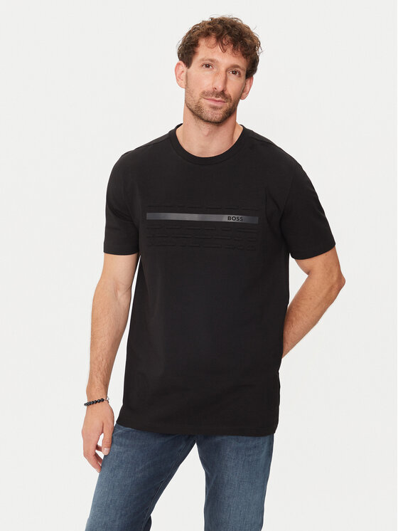 T-Shirt BOSS, Velikost:S, Barva: Černá, Tee 4 50513010