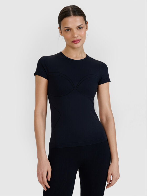 4F 4F Koszulka techniczna COMMON GROUND Czarny Compression Fit