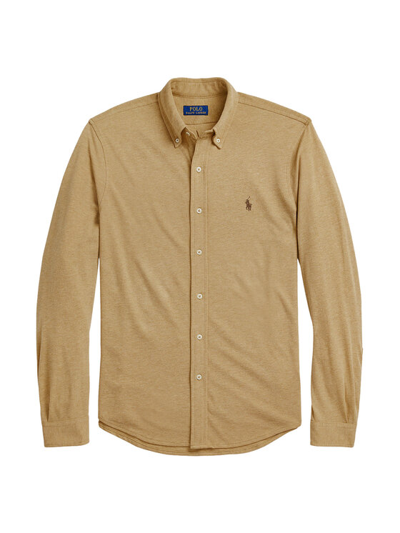 Polo Ralph Lauren Polo Ralph Lauren Πουκάμισο 710654408115 Μπεζ Regular Fit
