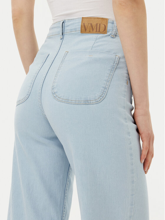 Vero Moda Vero Moda Jeans hlače Kayla 10328192 Modra Wide Leg