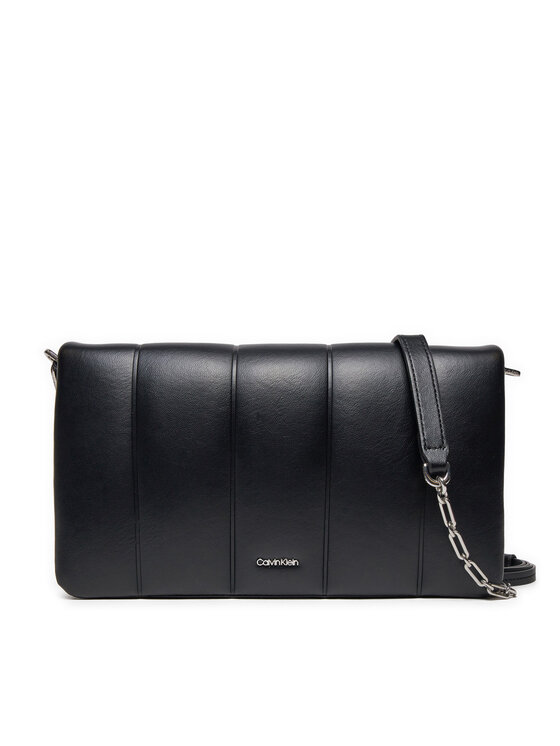 Calvin Klein Calvin Klein Kabelka Line Quilt Shoulder Bag K60K612787 Čierna